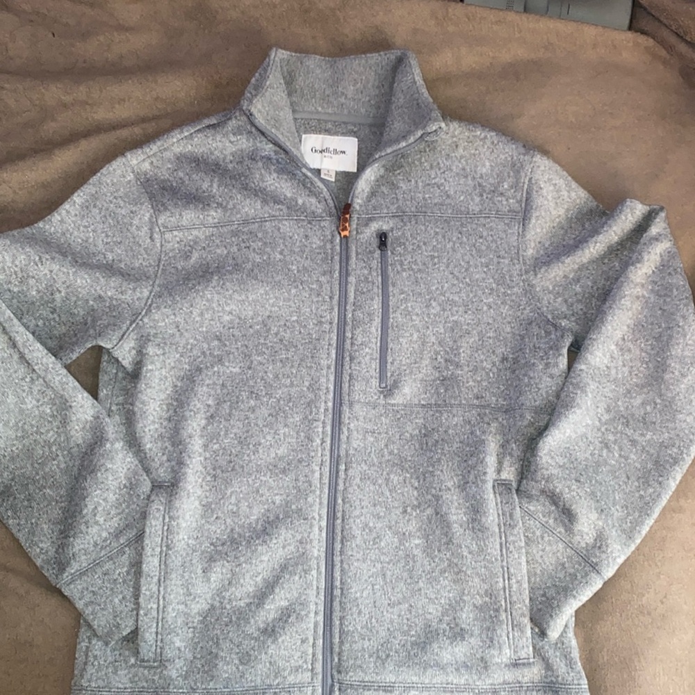 Men’s full zip sweater
